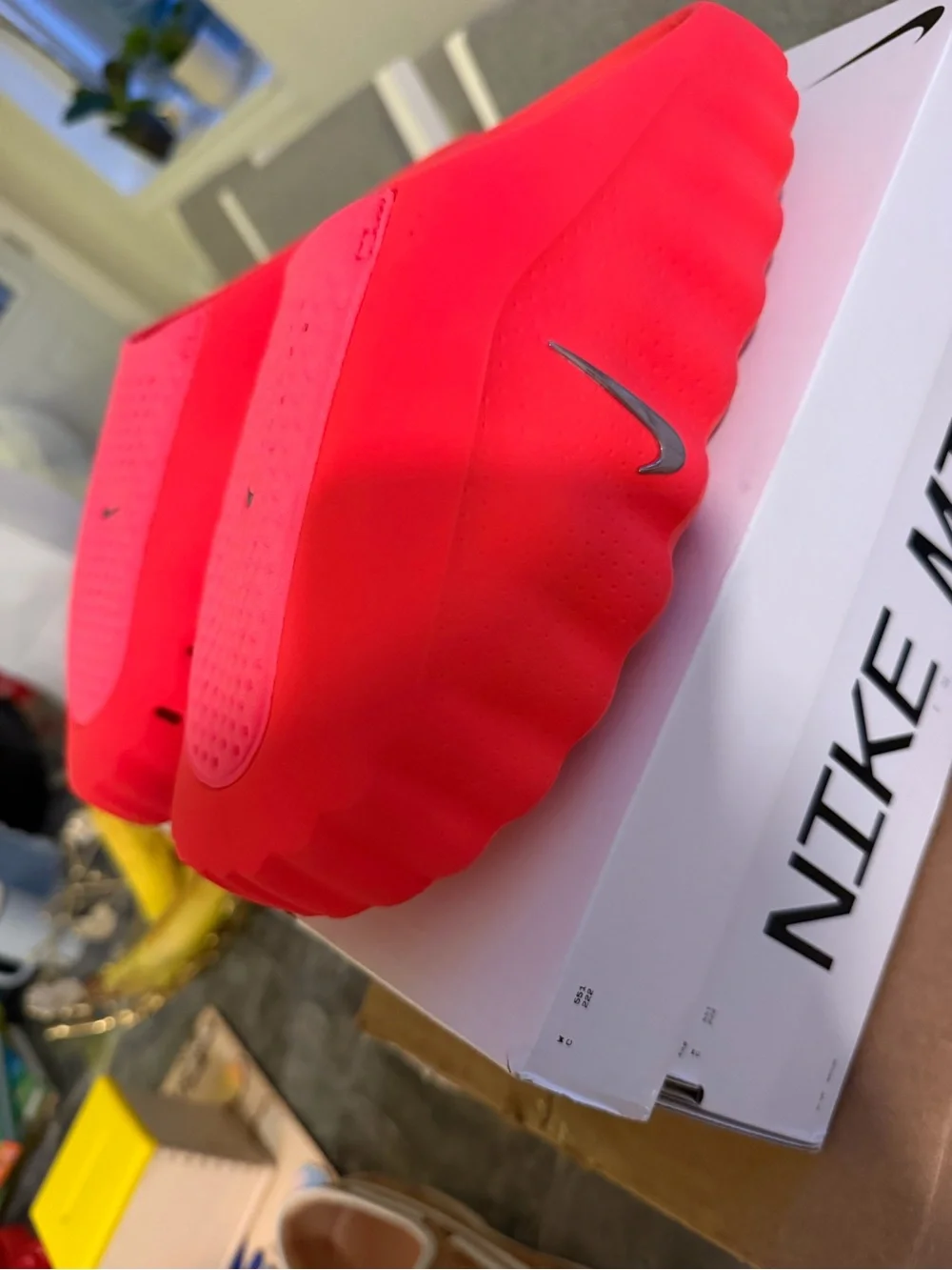 Nike Mind 01 Slides Bright Red Comfort Slides